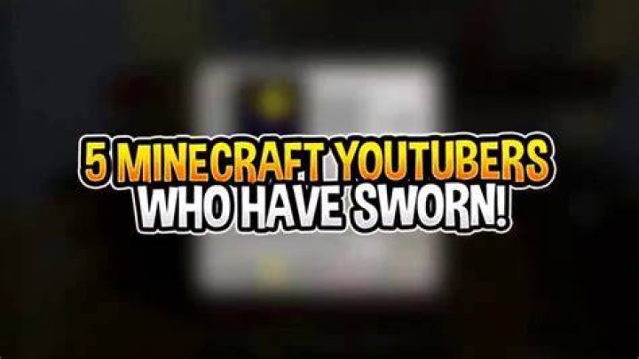 Five minecraft youtubers who have sworn