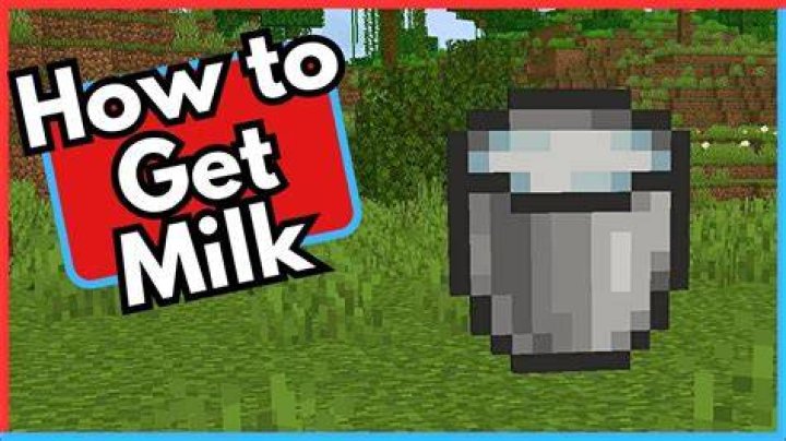 How do i get milk in minecraft