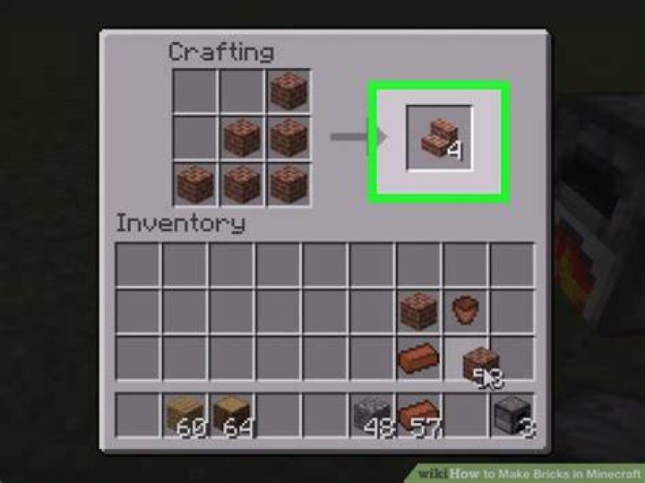 How do u make bricks in minecraft
