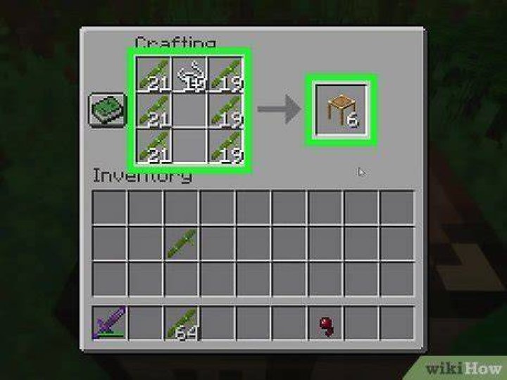 How do you craft scaffolding in minecraft