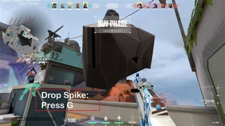 How do you drop the spike in valorant