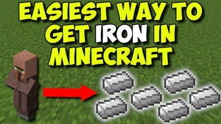 How do you get iron in minecraft