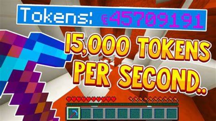 How do you get tokens in minecraft