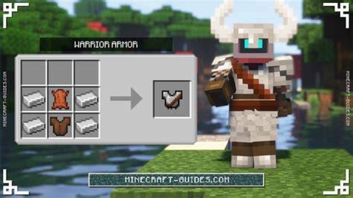 How do you make armor in minecraft