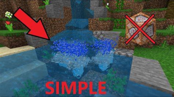 How do you make bubbles in minecraft
