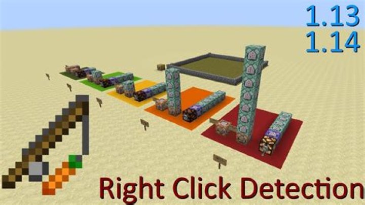 How do you right click in minecraft