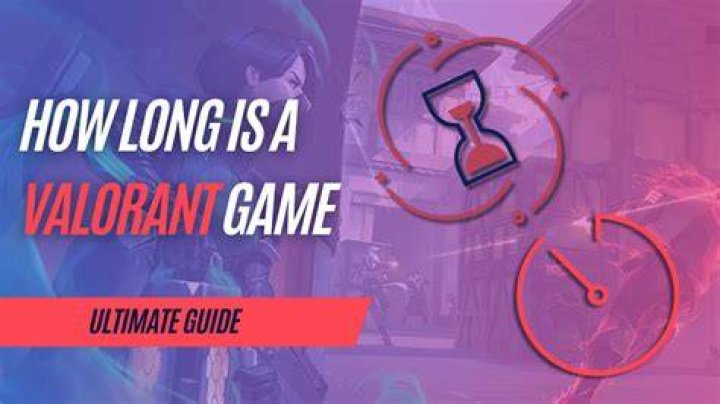 How long can a valorant game last