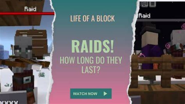 How long do raids last in minecraft