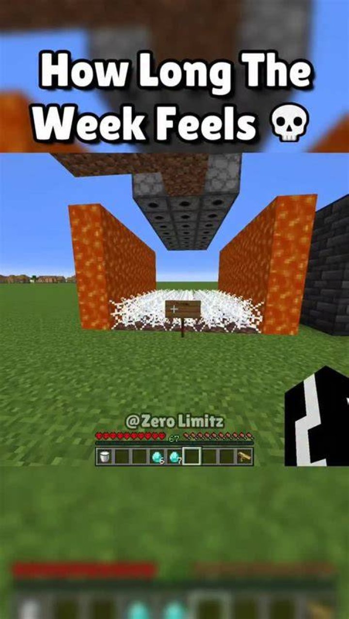 How long is a minecraft week