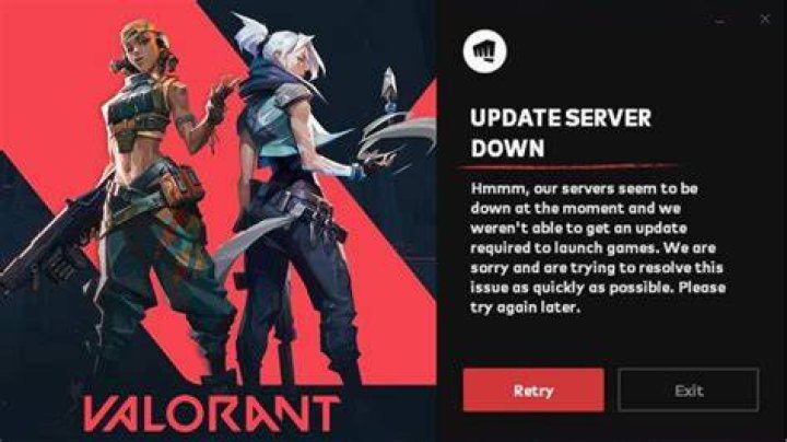 How long will valorant be down for
