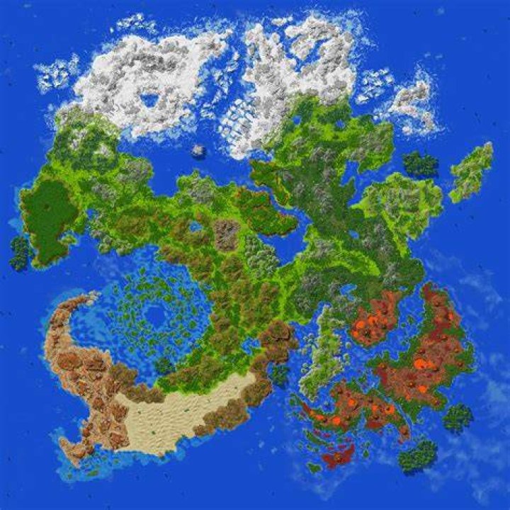 How many maps are in minecraft