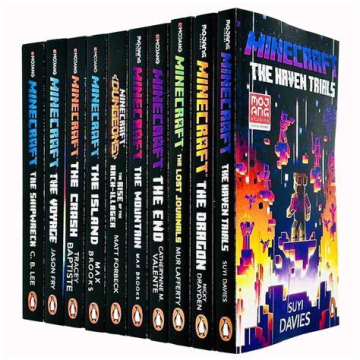 How many minecraft books are there