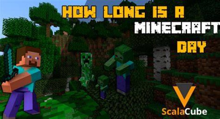 How many minutes in minecraft day