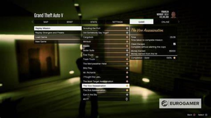 How many missions are in gta 5