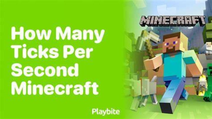 How many ticks per second minecraft
