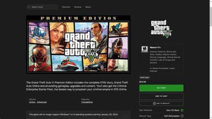 How much does gta 5 cost on pc