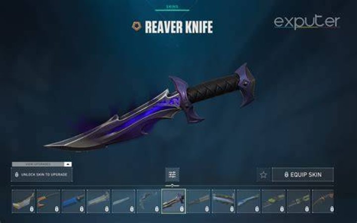 How much is the reaver knife in valorant