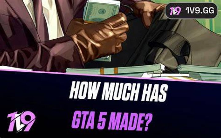 How much money has rockstar made from gta 5
