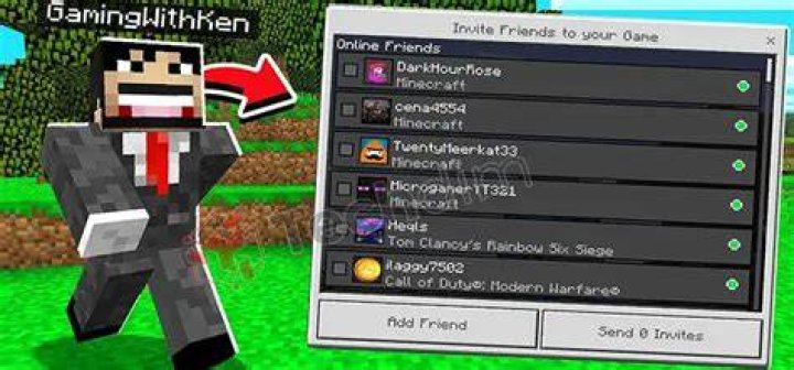 How to accept invites on minecraft pe