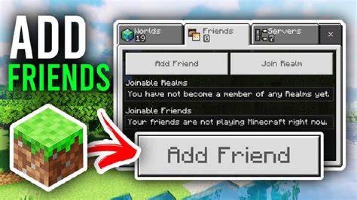 How to add friends on minecraft pe