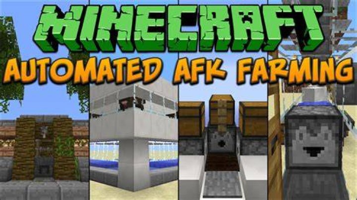 How to afk farm in minecraft