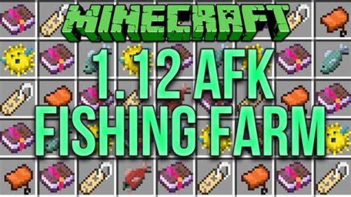 How to afk fish in minecraft 1.12