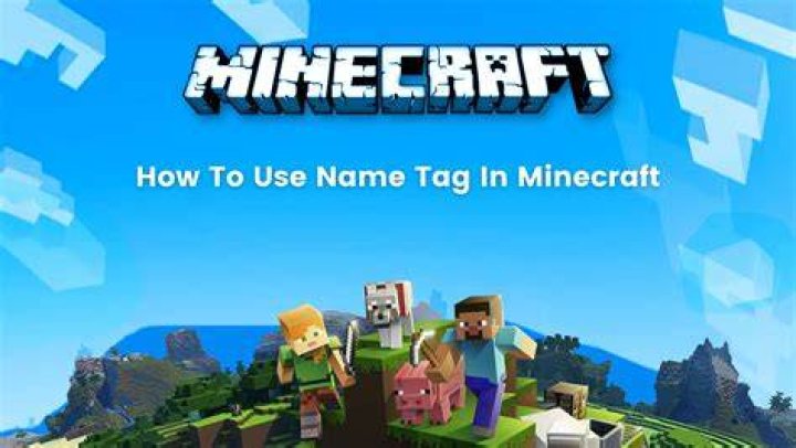 How to apply name tag in minecraft