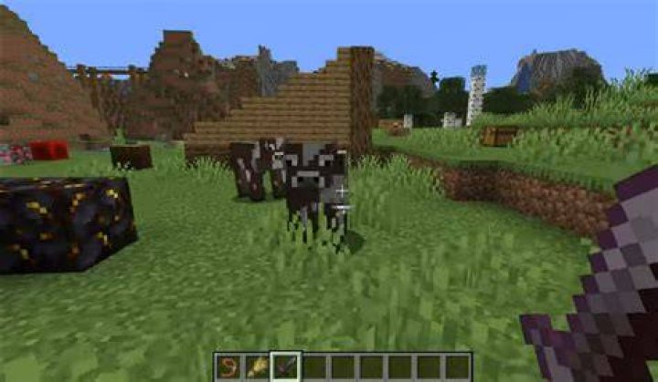 How to attract a cow in minecraft