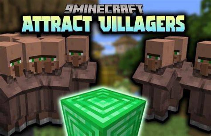 How to attract villagers in minecraft