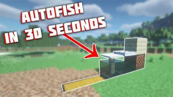 How to auto fish in minecraft