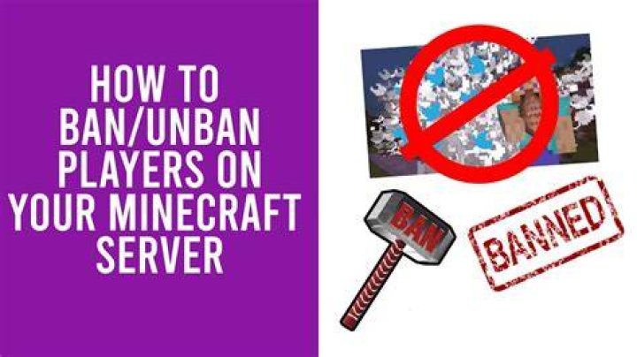 How to ban players in minecraft