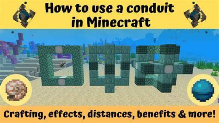 How to break a conduit minecraft