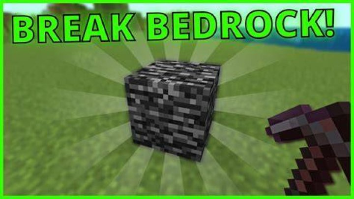 How to break bedrock in minecraft ps4