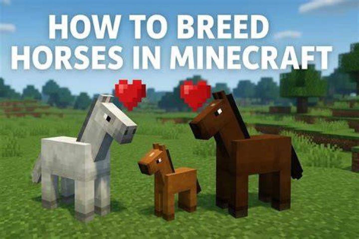 How to breed horses in minecraft 2020