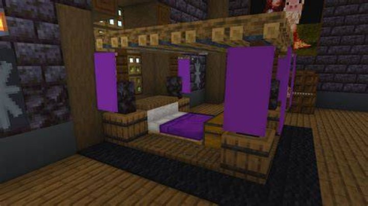 How to build a bed minecraft