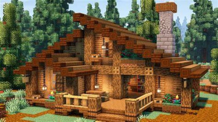 How to build a cabin in minecraft