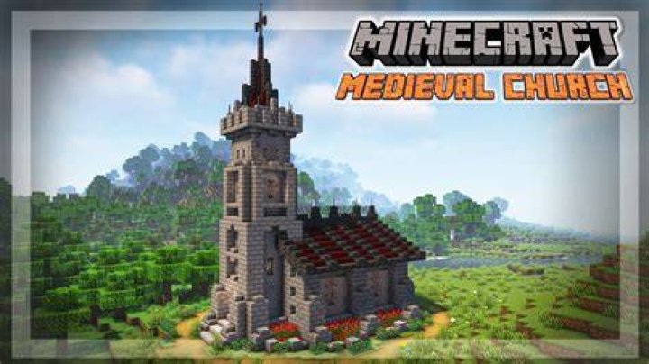 How to build a church in minecraft
