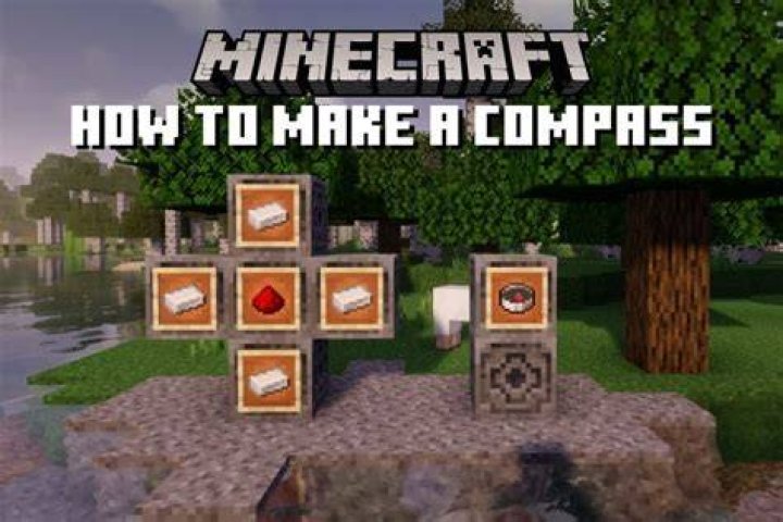 How to build a compass in minecraft