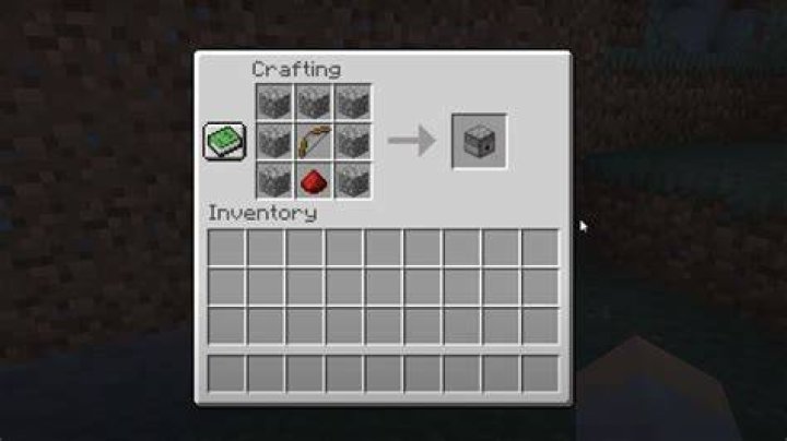 How to build a dispenser in minecraft