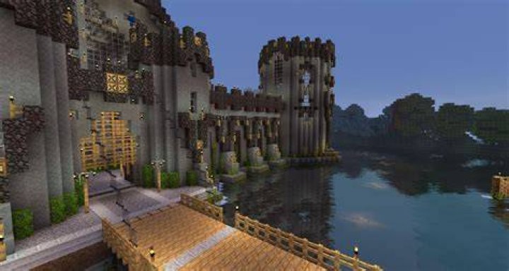 How to build a drawbridge in minecraft