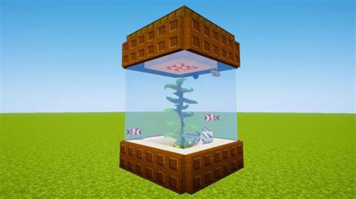 How to build a fish in minecraft