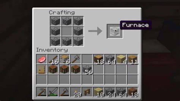 How to build a furnace in minecraft