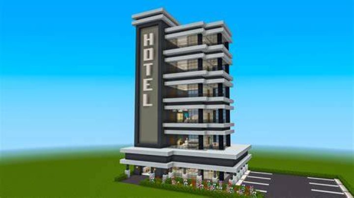 How to build a hotel in minecraft