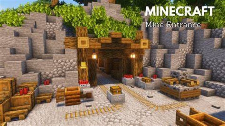 How to build a mine in minecraft