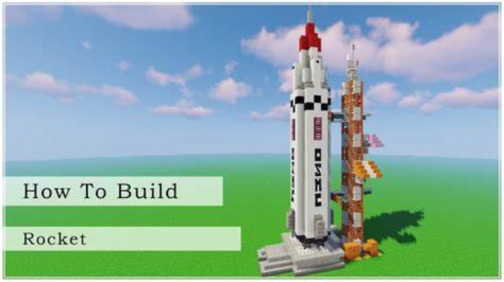 How to build a rocket in minecraft