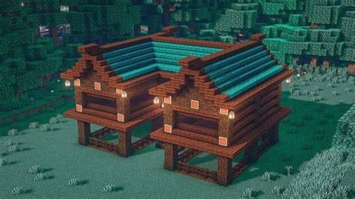How to build a roof minecraft