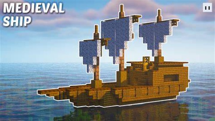 How to build a ship in minecraft