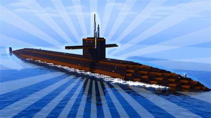 How to build a submarine in minecraft