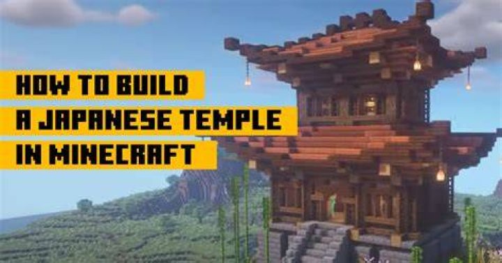 How to build a temple in minecraft
