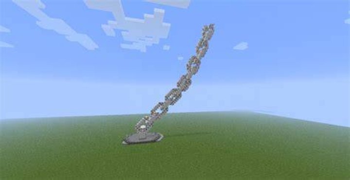 How to build chains in minecraft